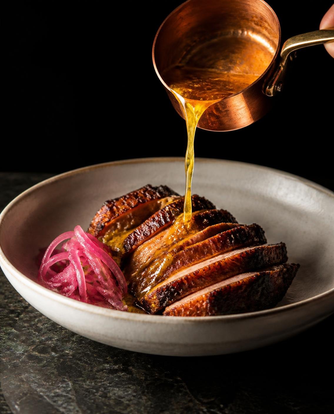 Mojo poured over lechón
